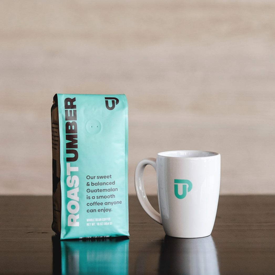 Mug and Coffee Gift Set Roast Umber