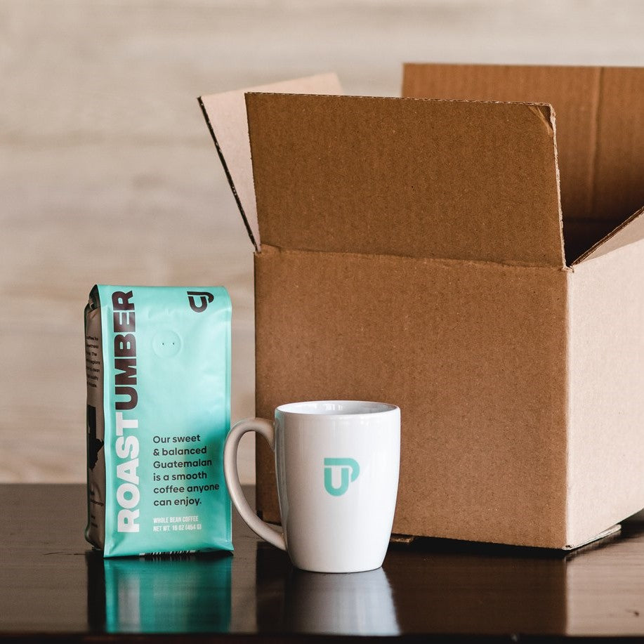 Mug and Coffee Gift Set Roast Umber